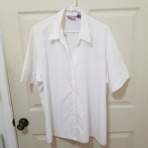 Simple White Blouse 3X